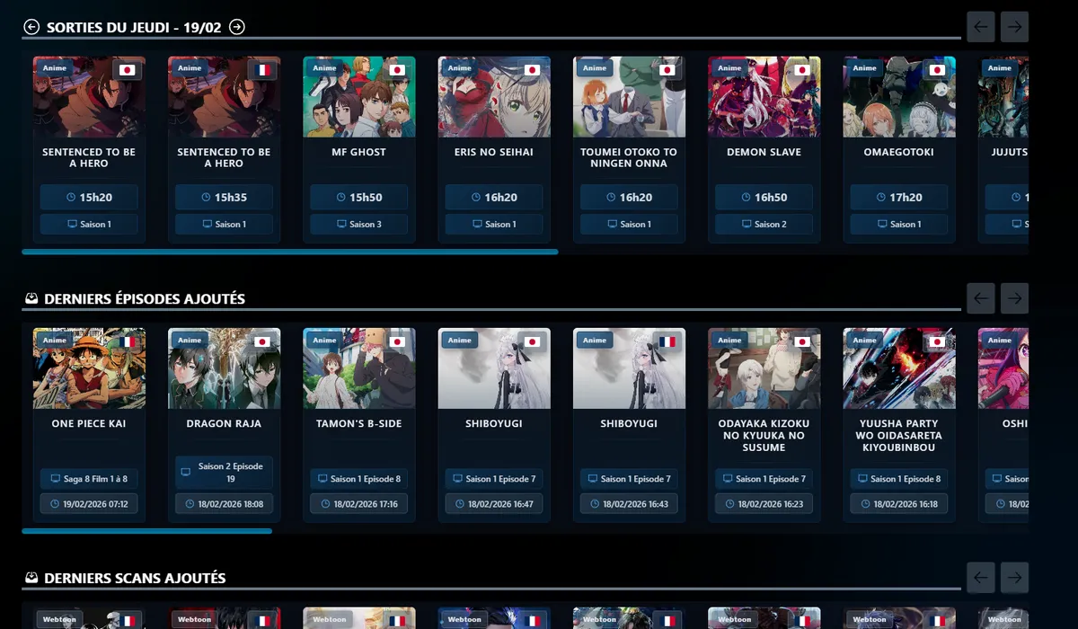 Anime Sama : La nouvelle adresse de février 2026 et le guide complet pour le streaming