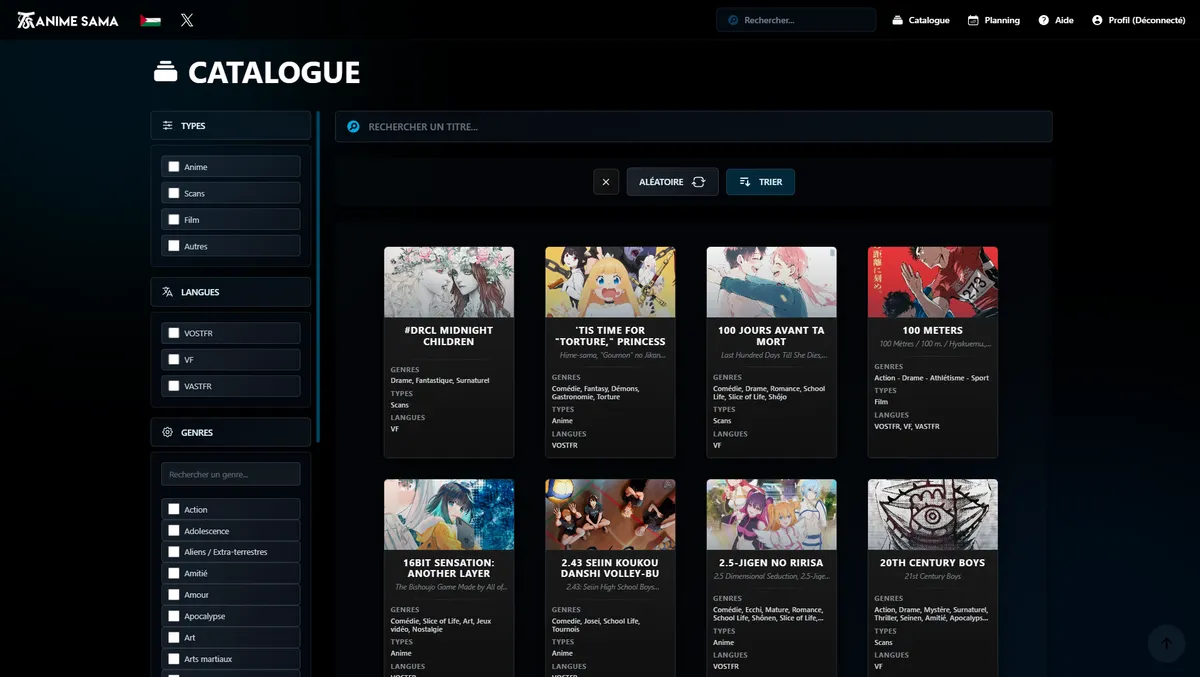 Streaming anime : les 12 meilleures plateformes gratuites pour vos séries en VF et VOSTFR